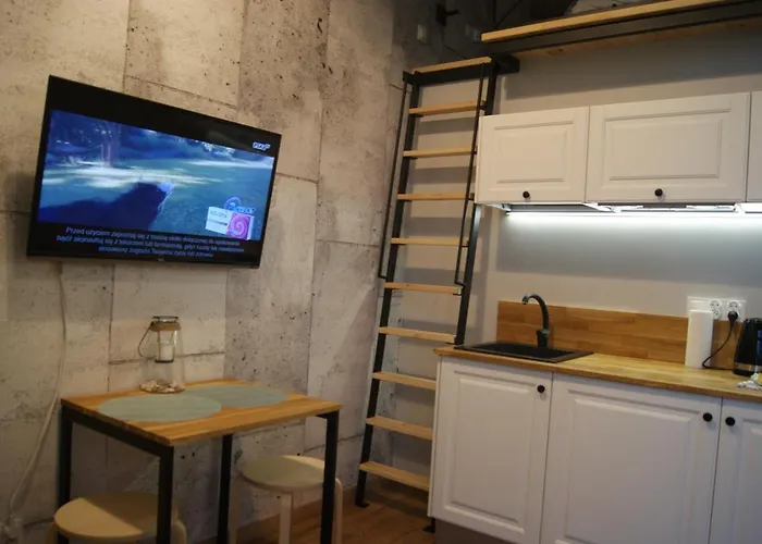 Mini Loft W Starym Browarze Lägenhet Gdańsk